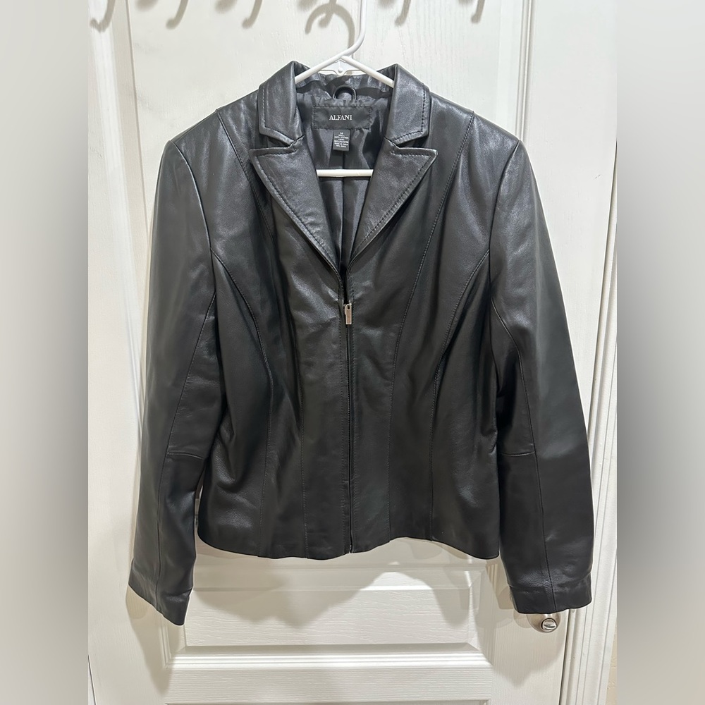 Alfani Leather Jacket
